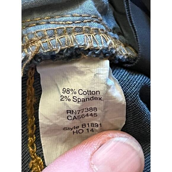 J.Crew Women's Stretch Skinny Blue Jeans. Dark Denim. Size 26. - Picture 7 of 7